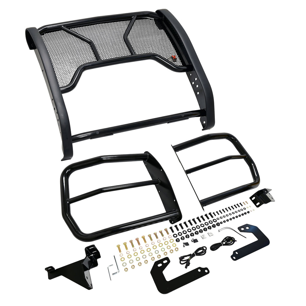 HDX 3-Piece Grille Guard Black