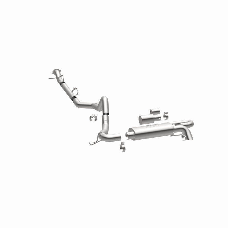 Magnaflow Catback MagnaFlow 2021 Ford Bronco Overland Series Cat-Back Exhaust w/ Single Straight Driver Exit- No Tip