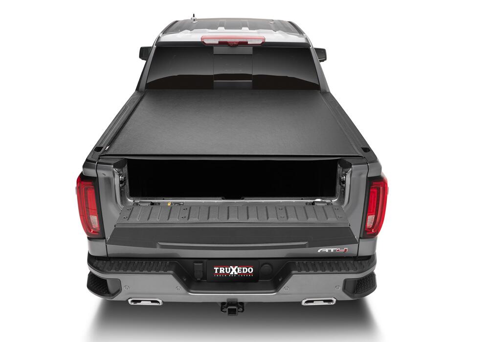 Lo Pro Tonneau Cover Black 2019 (New Body Style)-2026 Silverado/Sierra (without CarbonPro Bed) 5 Foot 9 Inch Bed Truxedo