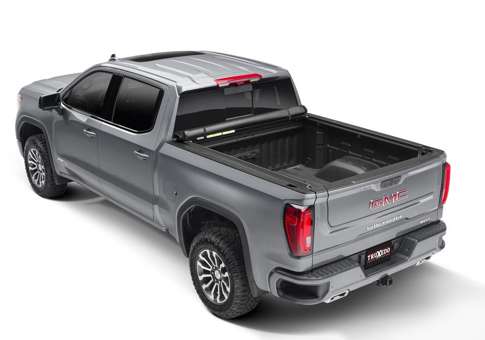 Lo Pro Tonneau Cover Black 2019 (New Body Style)-2026 Silverado/Sierra 1500 6 Foot 7 Inch Bed Truxedo