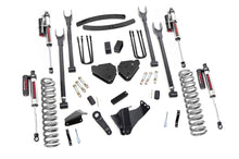 Load image into Gallery viewer, 6 Inch Ford 4-Link Suspension Lift Kit w/Vertex Shocks 05-07 F-250/350 Gas-w/o Overloads Rough Country