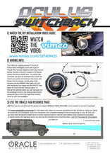 Load image into Gallery viewer, ORACLE Lighting Headlights Oracle Jeep JL/Gladiator JT Oculus Bi-LED Projector Headlights - Amber/White Switchback SEE WARRANTY