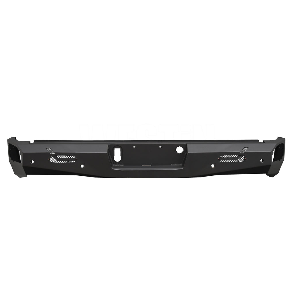 Pro-Series Rear Bumper Textured Black