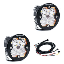 Load image into Gallery viewer, Squadron-R 2.0 Sport Black LED Auxiliary Light Pod Pair Universal Clear Driving/Combo Baja Designs