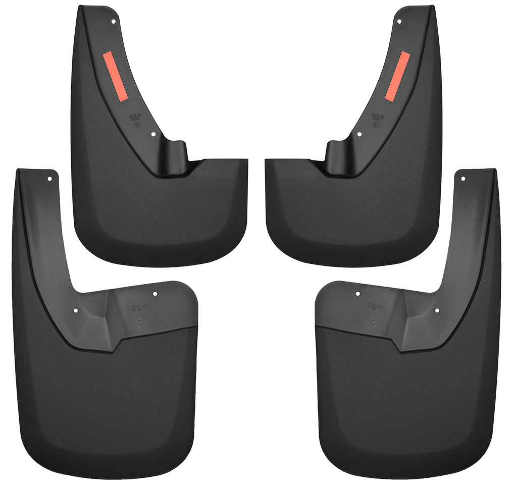 Custom Mud Guards Front and Rear Mud Guard Set For 2009-2023 Ram 1500/2500/3500, 1500 Classic, 2500, 3500 Husky Liners
