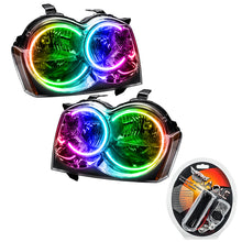 Load image into Gallery viewer, ORACLE Lighting Headlights Oracle 05-07 Jeep Grand Cherokee SMD HL (Non-HID) - ColorSHIFT SEE WARRANTY