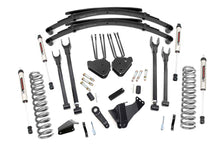 Load image into Gallery viewer, 6 Inch Ford 4-Link Suspension Lift System w/V2 Shocks 05-07 F-250/350 4WD Gas Rough Country