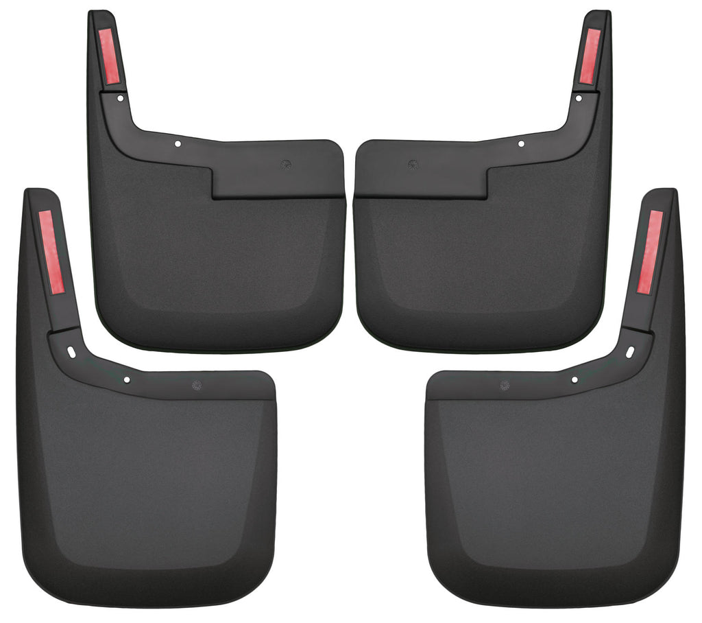 Custom Mud Guards Front and Rear Mud Guard Set For 2015-2020 F-150 Does Not Have Ford OEM Fender Flares Husky Liners