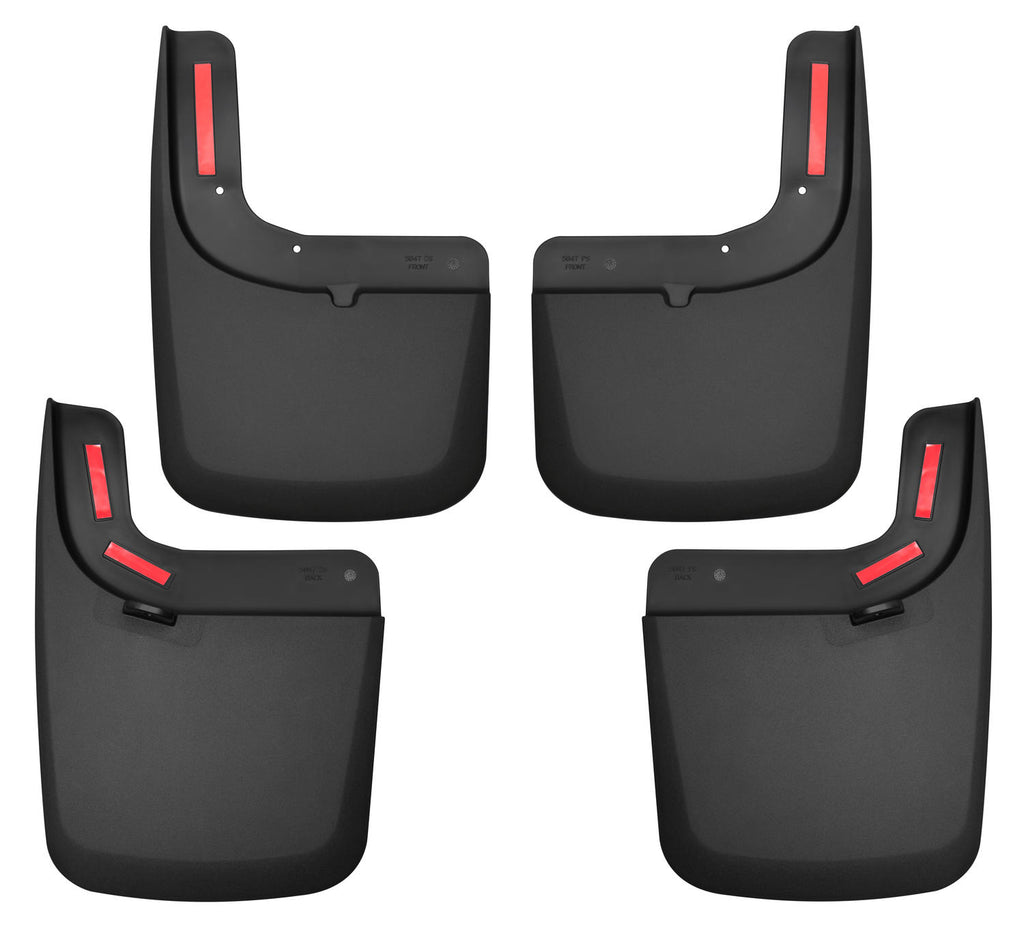 Custom Mud Guards Front and Rear Mud Guard Set For 2017-2022 F-250/F-350 Super Duty Husky Liners