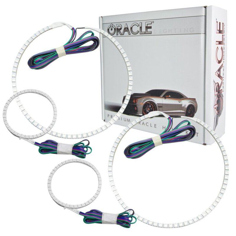 ORACLE Lighting Headlights Oracle Ford Expedition 03-06 Halo Kit - ColorSHIFT w/ BC1 Controller SEE WARRANTY