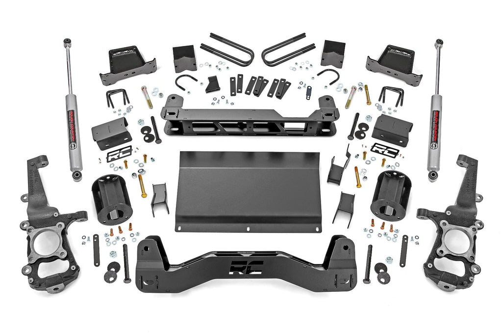 Rough Country Lift Kits 6 Inch Lift Kit Ford 2021 F-150 4WD Rough Country - 58730