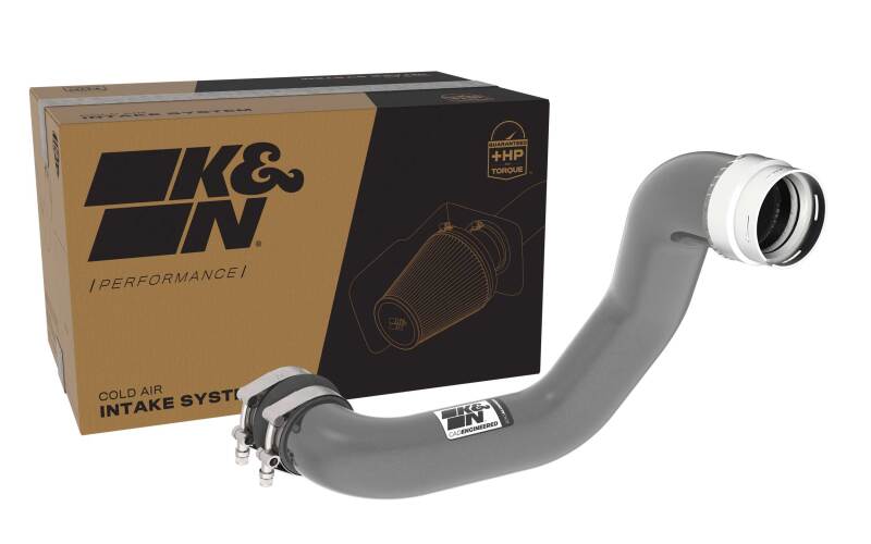 K&N Engineering Turbo Inlets K&N 23-24 GM Colorado/Canyon 2.7L L4 Charge Pipe - Aluminum Tube - Gunmetal Gray