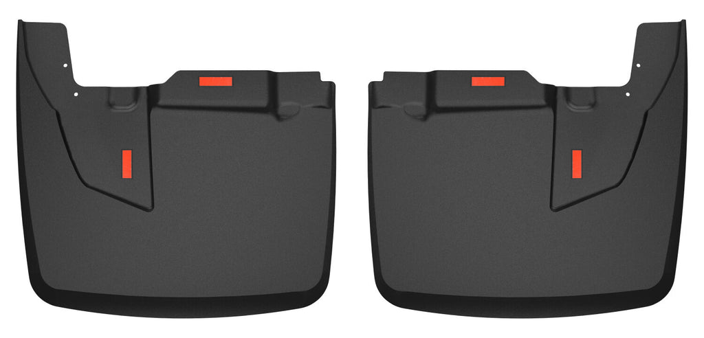 Custom Mud Guards Dually Rear Mud Guards For 2019-2024 3500 with fender flares Husky Liners