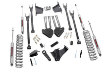 Load image into Gallery viewer, 8 Inch Ford 4-Link Suspension Lift Kit w/N3 Shocks 05-07 F-250/350 4WD Diesel Rough Country