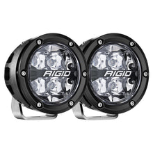 Load image into Gallery viewer, Rigid Industries Light Bars &amp; Cubes Rigid Industries 360-Series 4in LED Off-Road Spot Beam - RGBW (Pair)