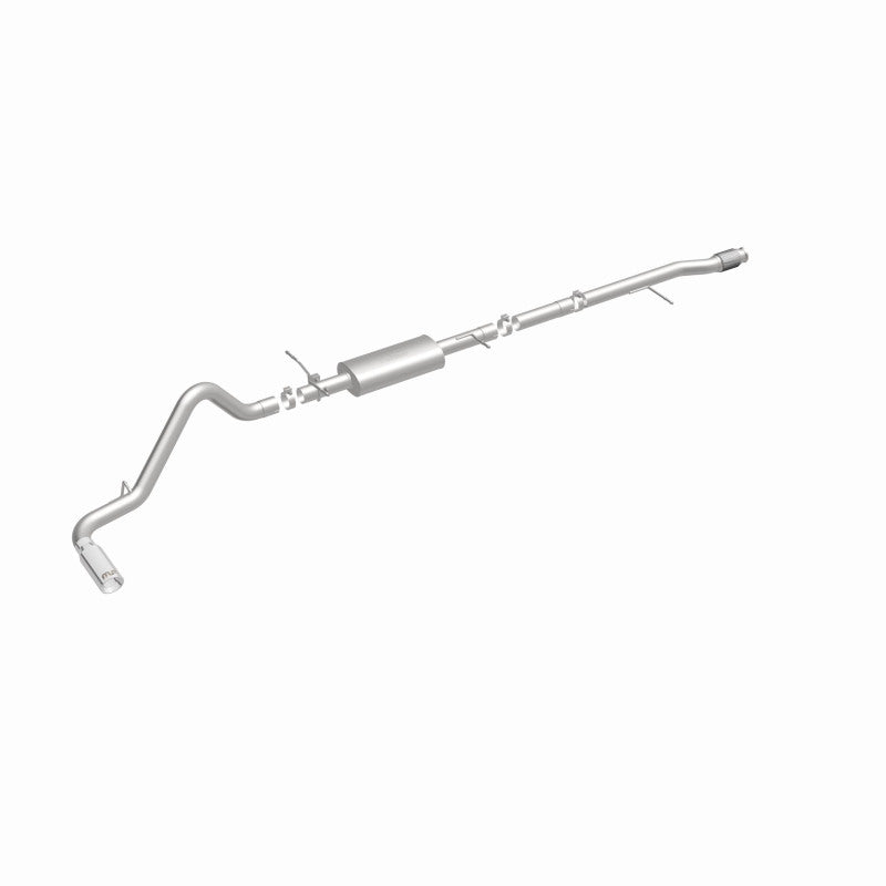 Magnaflow Catback Magnaflow 14 Chevy Silverado V8 5.3L CC/EC Cab Single P/S Rear Exit Stainless Cat Back Perf Exhaust