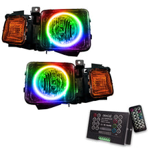 Load image into Gallery viewer, ORACLE Lighting Headlights Oracle 06-10 Hummer H3 SMD HL (Combo) - ColorSHIFT w/ 2.0 Controller SEE WARRANTY