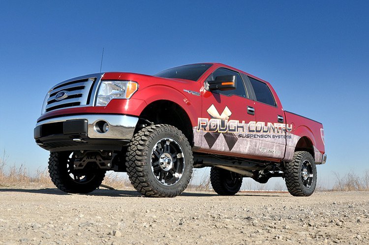 6 Inch Suspension Lift Kit Lifted N3 Struts 09-10 F-150 4WD Rough Country