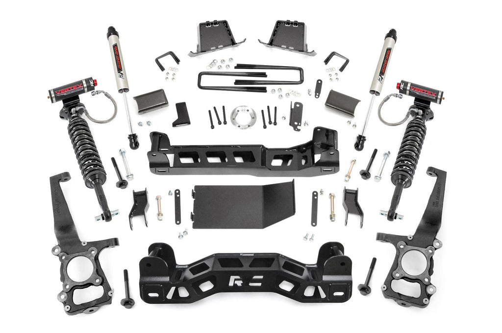 Rough Country Lift Kits 6 Inch Lift Kit Vertex/V2 09-10 Ford F-150 4WD Rough Country - 59857