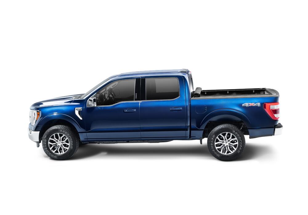 Lo Pro Tonneau Cover Black 2015-2025 Ford F-150 8 Foot 2 Inch Bed Truxedo