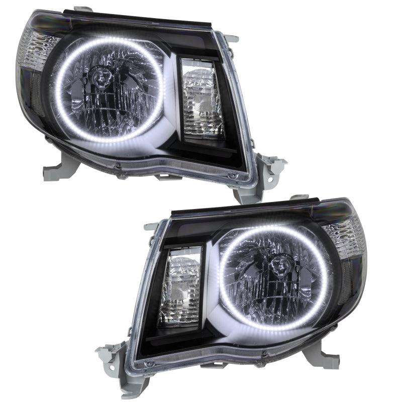 ORACLE Lighting Headlights Oracle 05-11 Toyota Tacoma SMD HL - Black - White SEE WARRANTY