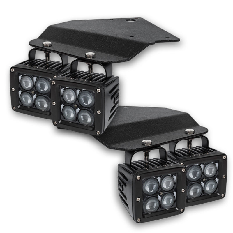 ORACLE Lighting Brackets Oracle 10-14 Ford Raptor Fog Light Replacement Brackets/Lights SEE WARRANTY