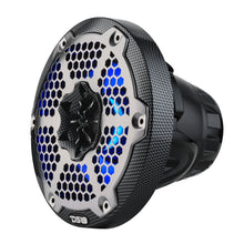 Load image into Gallery viewer, 6.5” Marine 2-Way Hybrid Speaker with RGB LED, Compression Driver and Neodymium Magnet | 250W RMS 4-Ohm