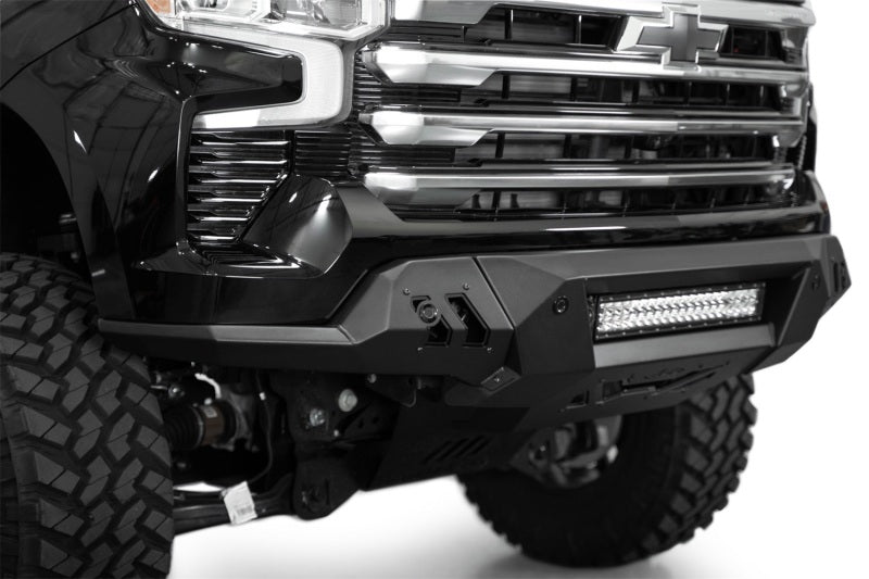 Addictive Desert Designs Bumpers - Steel ADD 2022+ Chevrolet Silverado 1500 Black Label Front Bumper