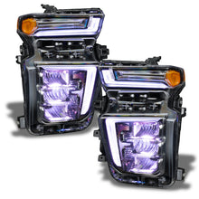 Load image into Gallery viewer, ORACLE Lighting Headlights Oracle 20-21 Chevy Silverado HD 2500RGB Headlight Demon Eye Kit - w/o Controller SEE WARRANTY