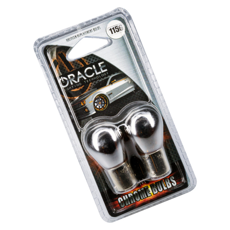 ORACLE Lighting Bulbs Oracle 1156 Chrome Bulbs (Pair) - Amber SEE WARRANTY