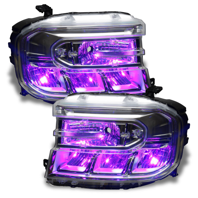 ORACLE Lighting Headlights Oracle 2022 Ford Maverick RGB Headlight Demon Eye Kit - ColorSHIFT w/Simple Controller SEE WARRANTY