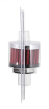 Load image into Gallery viewer, K&amp;N Engineering Air Filters - Universal Fit K&amp;N 1in Flange ID x 2in OD x 1.5 inch H Rubber Base Crankcase Vent Filter