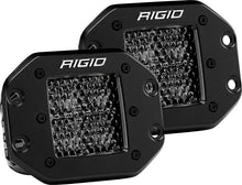 Load image into Gallery viewer, Rigid Industries Light Bars &amp; Cubes Rigid Industries D Series PRO Midnight Edition - Spot - Diffused - Pair