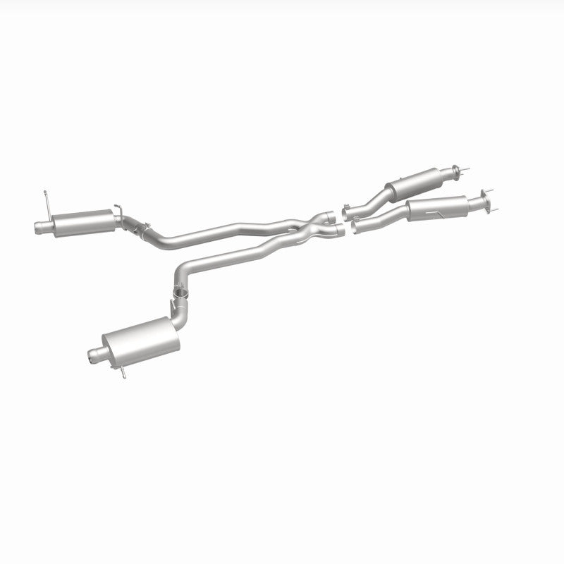 Magnaflow Catback MagnaFlow 12 Jeep Grand Cherokee V8 6.4L Dual Split Rear Exit Stainless Cat Back Performance Exhaust