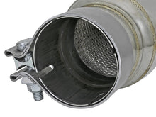 Load image into Gallery viewer, aFe X Pipes aFe MACH Force-Xp 304 Stainless Steel Resonator 2.5in Inlet/Outlet x 4in Dia x 15in Body x 19in L