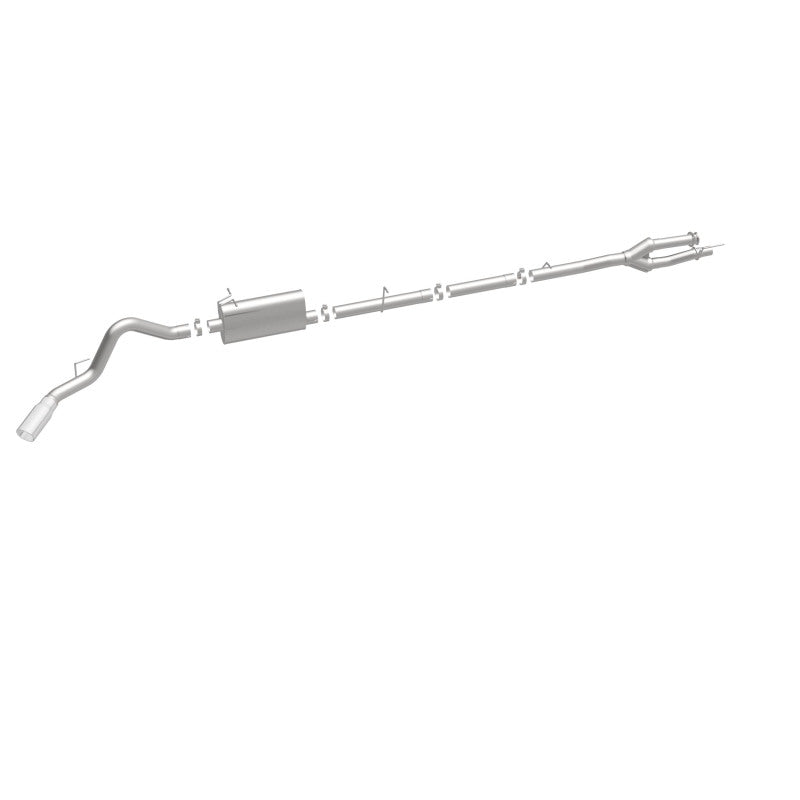 Magnaflow Catback MagnaFlow Sys C/B 11-15 Ford Super Duty F250 6.2L EC CC, SS 3.5in Single Rear Pass Side Ext 5in Tip