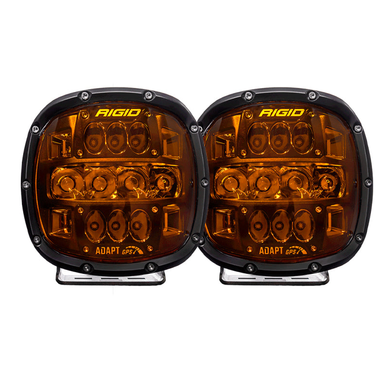 Rigid Industries Light Bars & Cubes Rigid Industries Adapt XP w/ Amber PRO Lens (Pair)