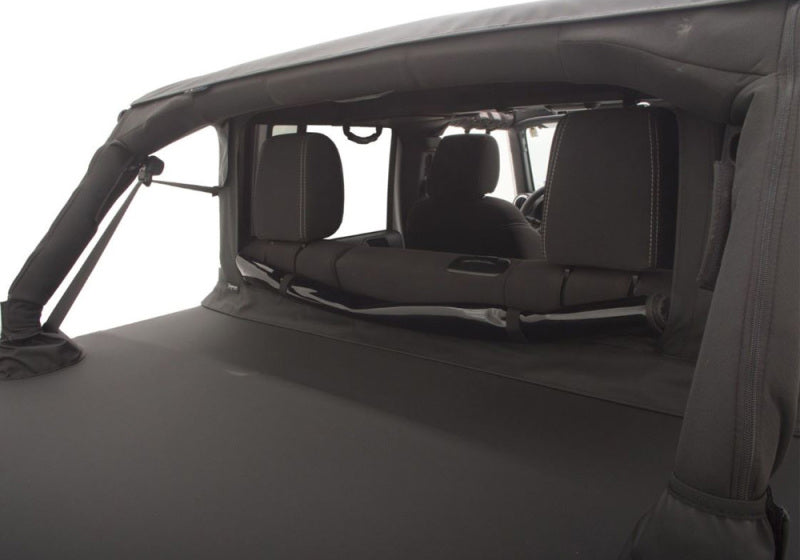 Rampage Soft Tops Rampage 2007-2018 Jeep Wrangler(JK) 2-Door Trailview Tonneau Top - Black Diamond