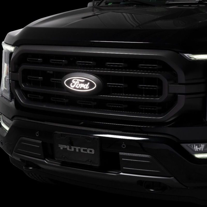 Putco Light Bars & Cubes Putco 23-24 Ford Super Duty Front Luminix Ford Led Grille Emblems
