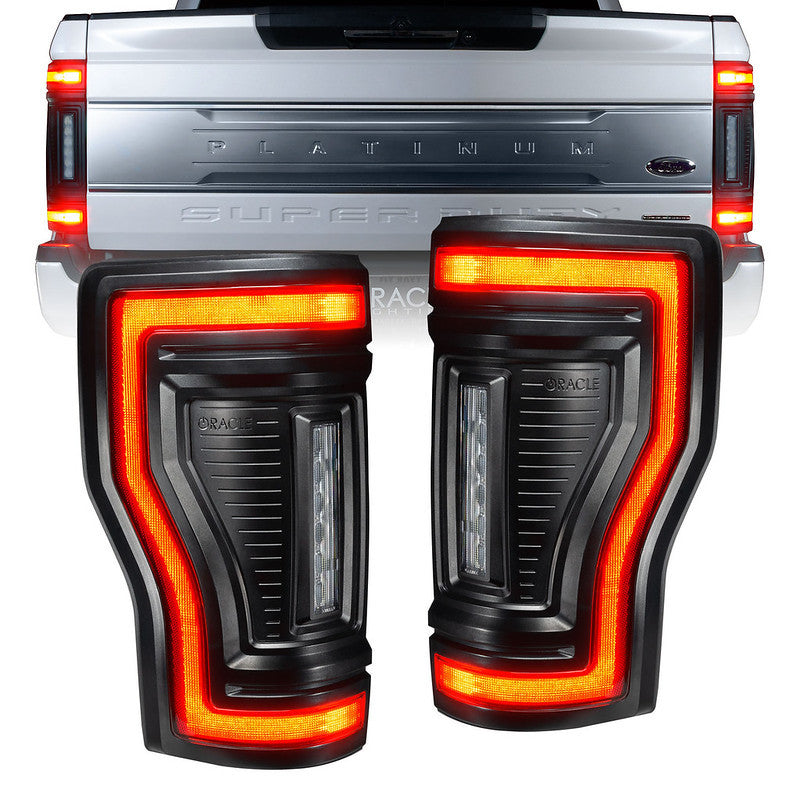 ORACLE Lighting Tail Lights Oracle 17-22 Ford F-250/350 Superduty Flush Mount LED Tail Lights