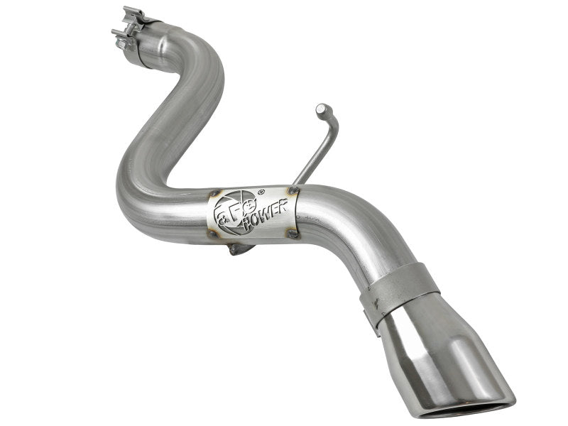 aFe Axle Back aFe MACH Force-Xp Axle-Back Exhaust System w/Polished Tip 18-20 Jeep Wrangler L4-2.0T / V6-3.6L