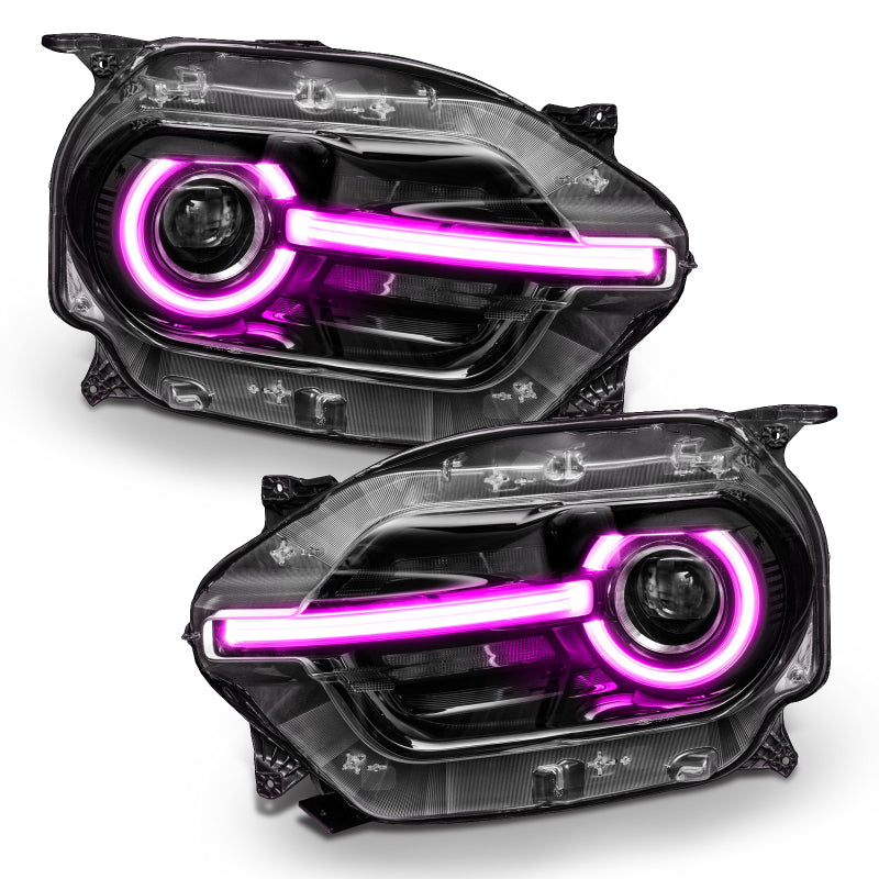 ORACLE Lighting Headlights Oracle 2021 Ford Bronco Sport RGB+W Headlight DRL + Halo - ColorSHIFT w/ 2.0 Cntrl SEE WARRANTY