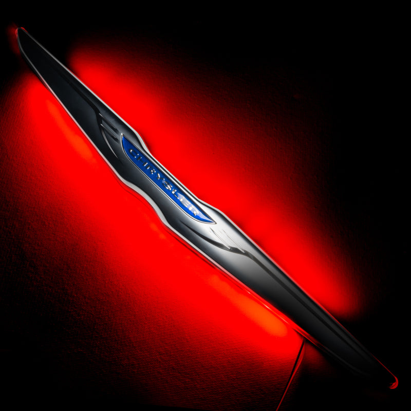 ORACLE Lighting Light Accessories and Wiring Oracle Chrysler Illuminated LED Sleek Wing - Red SEE WARRANTY