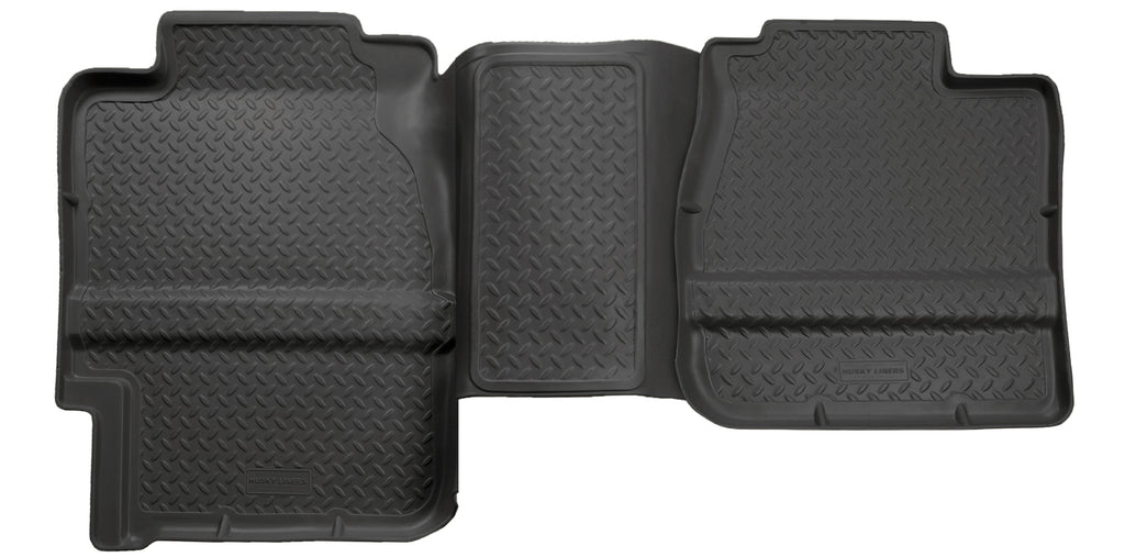 Classic Style 2nd Seat Floor Liner Black Extended Cab For 1988-2000 C1500/C2500/C3500/K1500/K2500/K3500 Husky Liners
