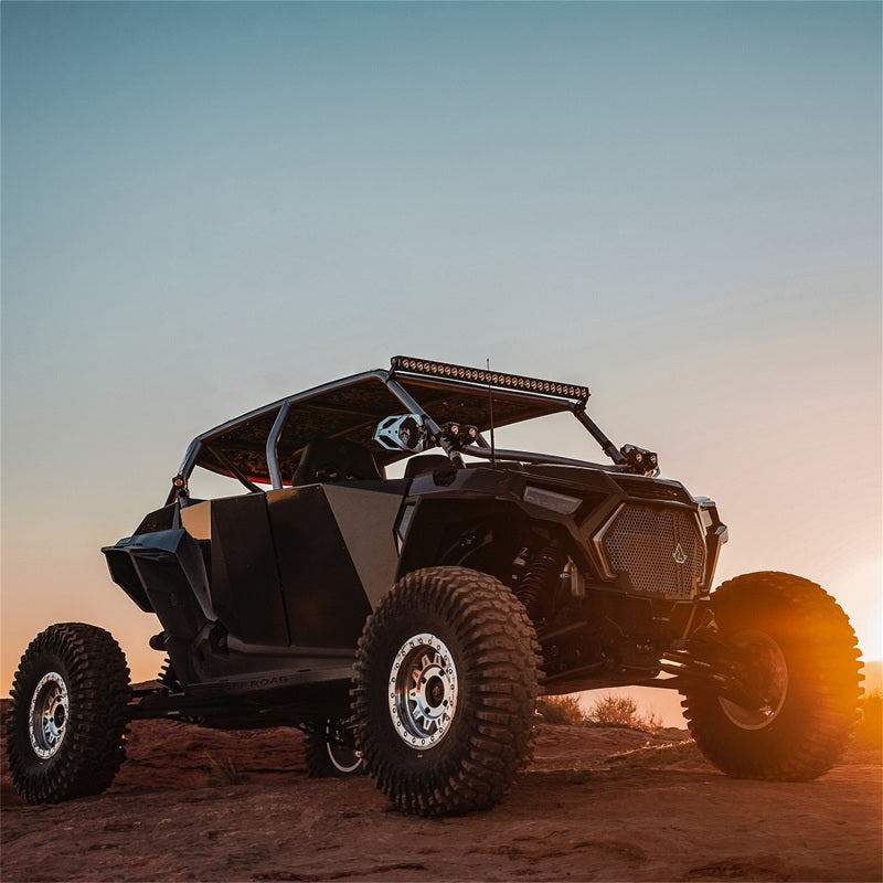 Rigid Industries Light Bars & Cubes Rigid Industries Revolve Pod w/Amber Trim Ring - Pair