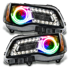 Load image into Gallery viewer, ORACLE Lighting Headlights Oracle 11-14 Chrysler 300C SMD HL - Black - NON HID - ColorSHIFT w/ 2.0 Controller SEE WARRANTY