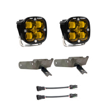 Load image into Gallery viewer, Baja Designs Fog Lights Ford, Super Duty (99-10), Fog Pocket Kit SAE Amber Baja Designs - 630822