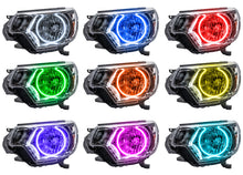 Load image into Gallery viewer, ORACLE Lighting Headlights Oracle Toyota Tacoma 12-15 Halo Kit - ColorSHIFT w/o Controller SEE WARRANTY