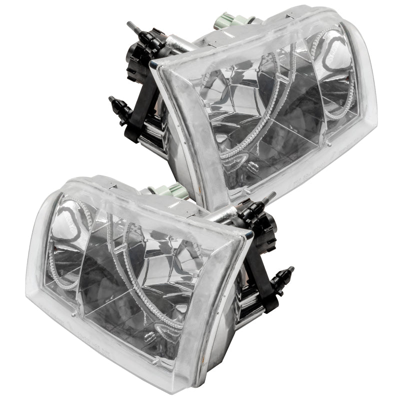 ORACLE Lighting Headlights Oracle 98-11 Ford Crown Victoria SMD HL - Chrome - Halogen - ColorSHIFT w/o Controller SEE WARRANTY