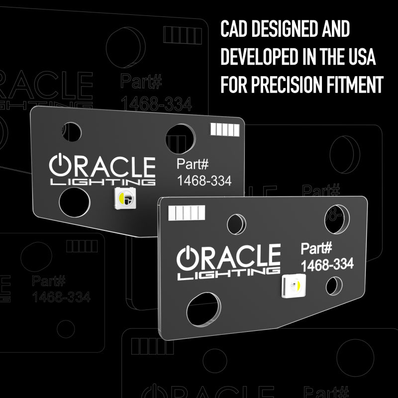 ORACLE Lighting Headlights Oracle 2021 Ford Bronco DRL Upgrade w/ Halo Kit - ColorSHIFT w/ BC1 Controller SEE WARRANTY
